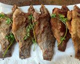 صورة لخطوة 4 من وصفة 🐠 سمك شبار مقلى 🐠🥗 ورز صياديه 😋