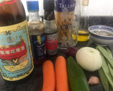 Foto del paso 1 de la receta: Tallarines con verduras