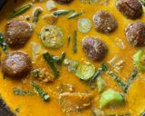 A picture of step 8 of Motor Dal (Peas Dal) Bora o Panchmesali.