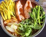 Hình bước làm 4 của món Lẩu cá diêu hồng