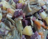 Foto del paso 2 de la receta: Alcachofas con jamón en salsa