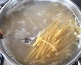 Spagetti tejszínes spenóttal 🌱 recept fázis 1 fotója