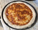 Foto del paso 4 de la receta: Pizza con harina integral de trigo con legumbres (lentejas, garbanzos, porotos y arvejas)