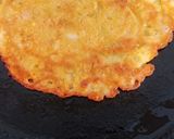 A picture of step 4 of Chana Dal Chila.