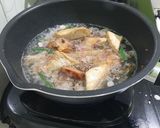 Foto langkah ke 6 dari resep Ikan asap dan tahu kuah santan.