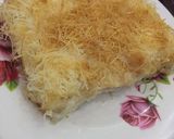 A picture of step 2 of Kunafa.