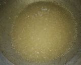 A picture of step 1 of Coconut burfi.