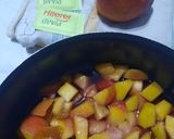 Foto del paso 3 de la receta: Mermelada de duraznos al vino tinto (para adultos)