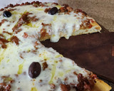Foto del paso 6 de la receta: 🇮🇹🍕 Pizza bolognesa con stracciatella casera 🍕🇮🇹 Una vuelta de tuerca a la carne picada