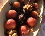صورة لخطوة 2 من وصفة 🍴طاجين حلو بمرقة زجاجية مع كرات او سفيرية جوز الهند لي يزيدولها بنة على بنة 🍴
