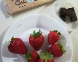 Foto del paso 15 de la receta: Tarta de chocolate, fresas y nata