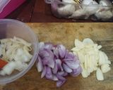 Foto langkah ke 2 dari resep Tumis Jamur Kancing Tempe dan Udang 🍄🫔🍤.