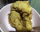 A picture of step 4 of KFC chicken.