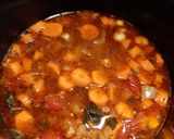 Zöldséges zöldborsós pulykagulyás recept fázis 3 fotója