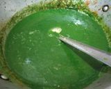 A picture of step 5 of Palak Paneer.