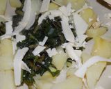 Foto del paso 5 de la receta: Ensalada italiana de achicoria, cubos de papa y láminas de parmesano