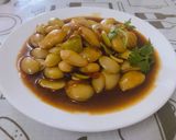 Hình bước làm 2 của món Đậu ngự kho chay