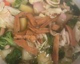 A picture of step 2 of Vegetarian Vegetable Soup.