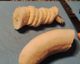 Foto del paso 1 de la receta: Dulce de plátano con masa filo🍌🥜🍫