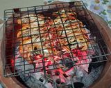 รูปขั้นตอนการทำที่ 3 ของ กุ้งย่าง น้ำจิ้มซีฟู้ด
