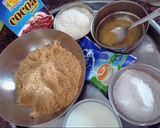 A picture of step 1 of No Bake No Fire Swiss Roll.