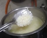 A picture of step 5 of Combo kadhi chawal.