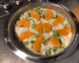 Une image de l'étape 10 de Crème de corossol aux kiwis, mandarine et citron vert.