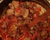 A picture of step 4 of Stewed Goat With Ugali.