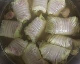 รูปขั้นตอนการทำที่ 5 ของ ผักกาดขาวม้วนไส้หมูสับ