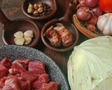 Foto langkah ke 1 dari resep Tongseng Kambing Tanpa Santan.