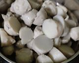 अरबी (घुईया) की सूखी मसालेदार सब्जी रेसिपी चरण 2 फोटो