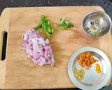 மட்டன் ஈரல் மசாலா (mutton eeral masala recipe in tamil) ரெசிபி ஸ்டேப் 2 புகைப்படம்