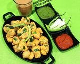 A picture of step 4 of Methi Pakore.