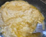 A picture of step 3 of Moong daal Halwa.