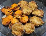 Foto del paso 5 de la receta: Medallones de berenjenas con salsa express de jamón y barbacoa
