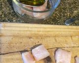 Foto del paso 2 de la receta: Brochettes de pollo y panceta