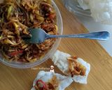 Gambar langkah 4 resipi Keropok Rice Paper.