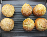 Hamburger gluténmentes és sima bucival recept fázis 21 fotója