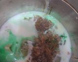 A picture of step 2 of Paan shots thandai.