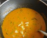 A picture of step 4 of Kathiyawadi aloo matar ki sabzi.