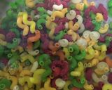 A picture of step 1 of Vegetables macroni.