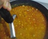 A picture of step 3 of Jain Ragda Pattice.