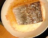 Vajban sült lazac spárgával recept fázis 1 fotója
