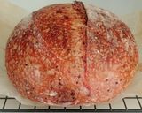 Foto langkah ke 21 dari resep Purple Sweet Potato Tri-Colour Quinoa Sourdough Bread (Oven Tangkring).