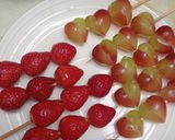 Foto langkah ke 3 dari resep Tanghulu (Strawberry dan Anggur).