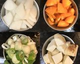 A picture of step 5 of Japanese Vegan Soup (Kenchinjiru).