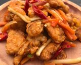 Foto langkah ke 5 dari resep Ayam tepung krispy asam manis.