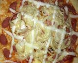 Foto langkah ke 5 dari resep Pizza Teflon empuk.