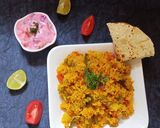 वेज मसाला चावल(VEG MASALA CHAWAL RECIPE IN HINDI) रेसिपी चरण 6 फोटो