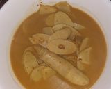 Foto langkah ke 3 dari resep Gulai rebung bumbu kambing.